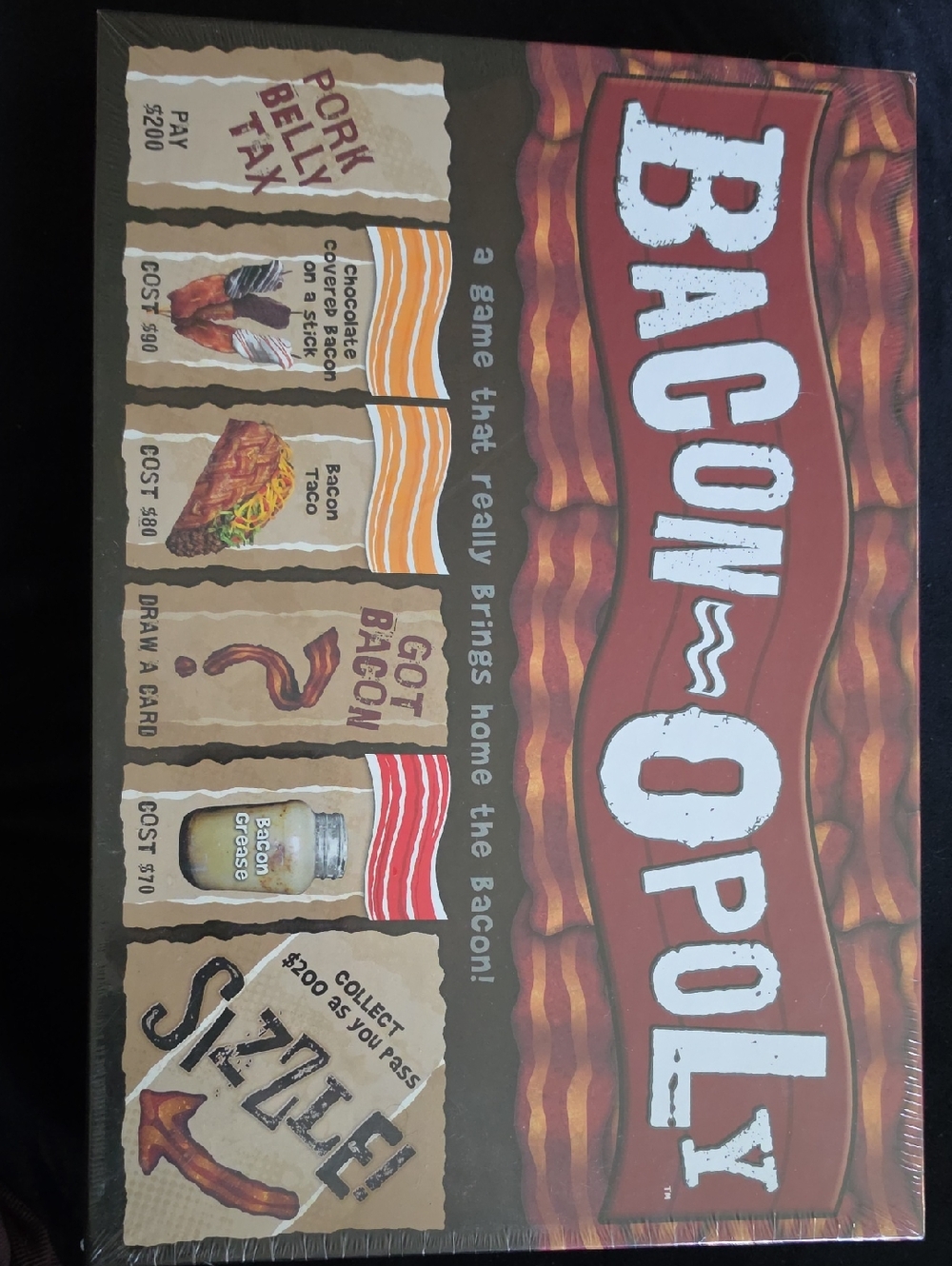 New Bacon-Opoly Board Game